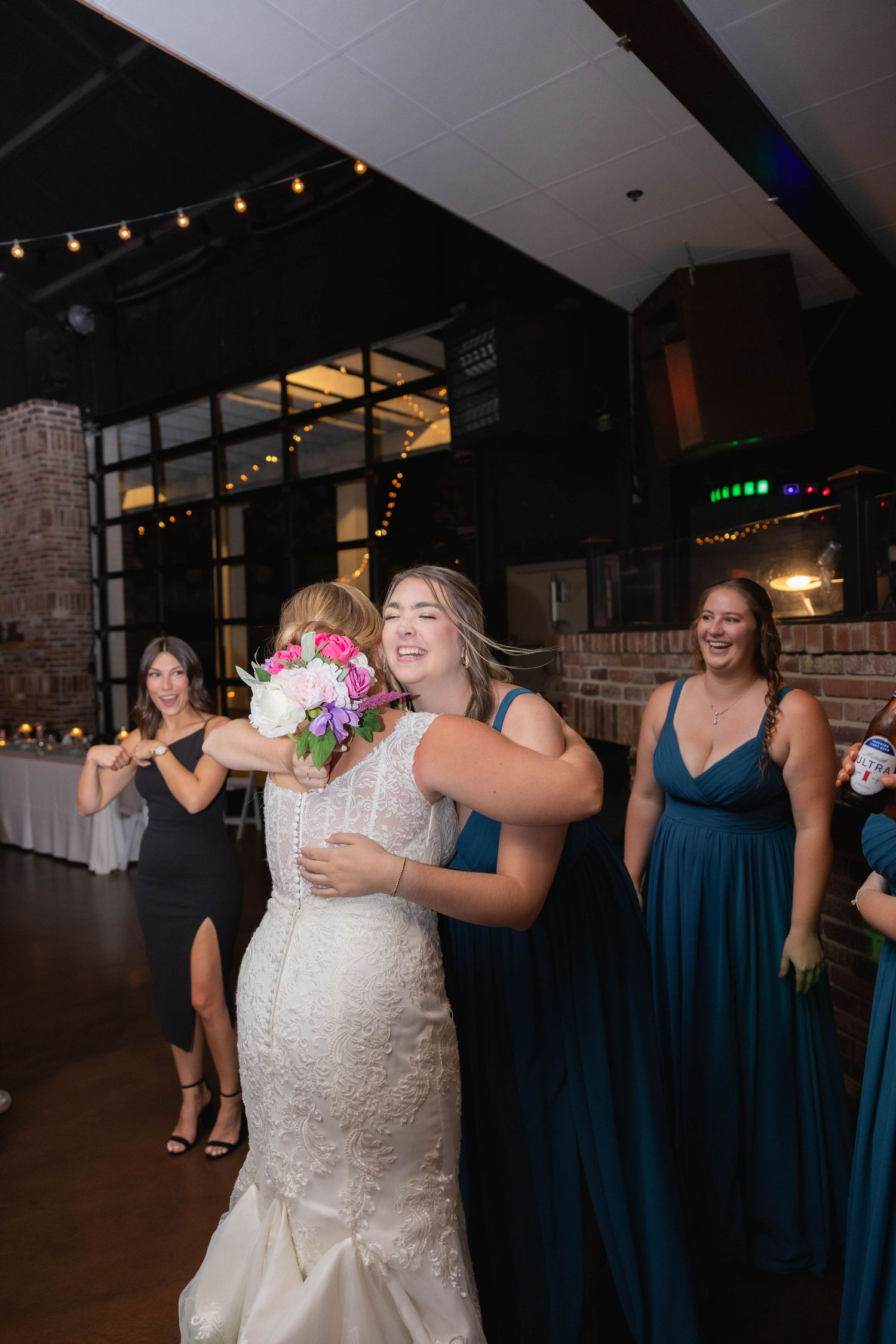 Wedding reception indoor reception dance party photos in Frankfort, Illinois
