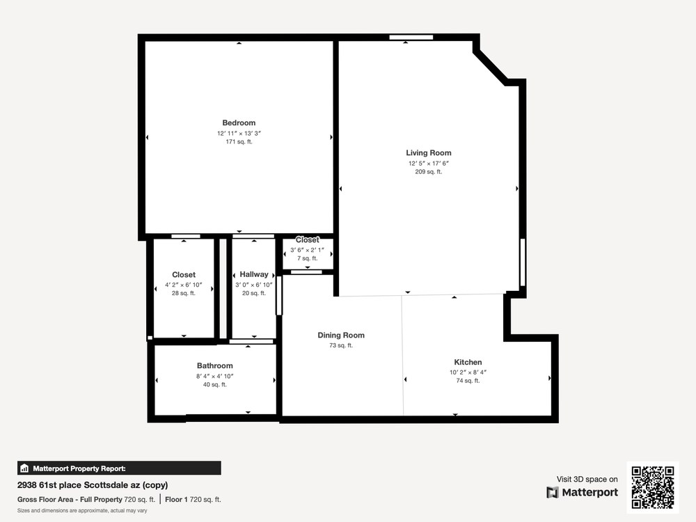 Architectural floor plan showing detailed room layouts and measurements in black and white.