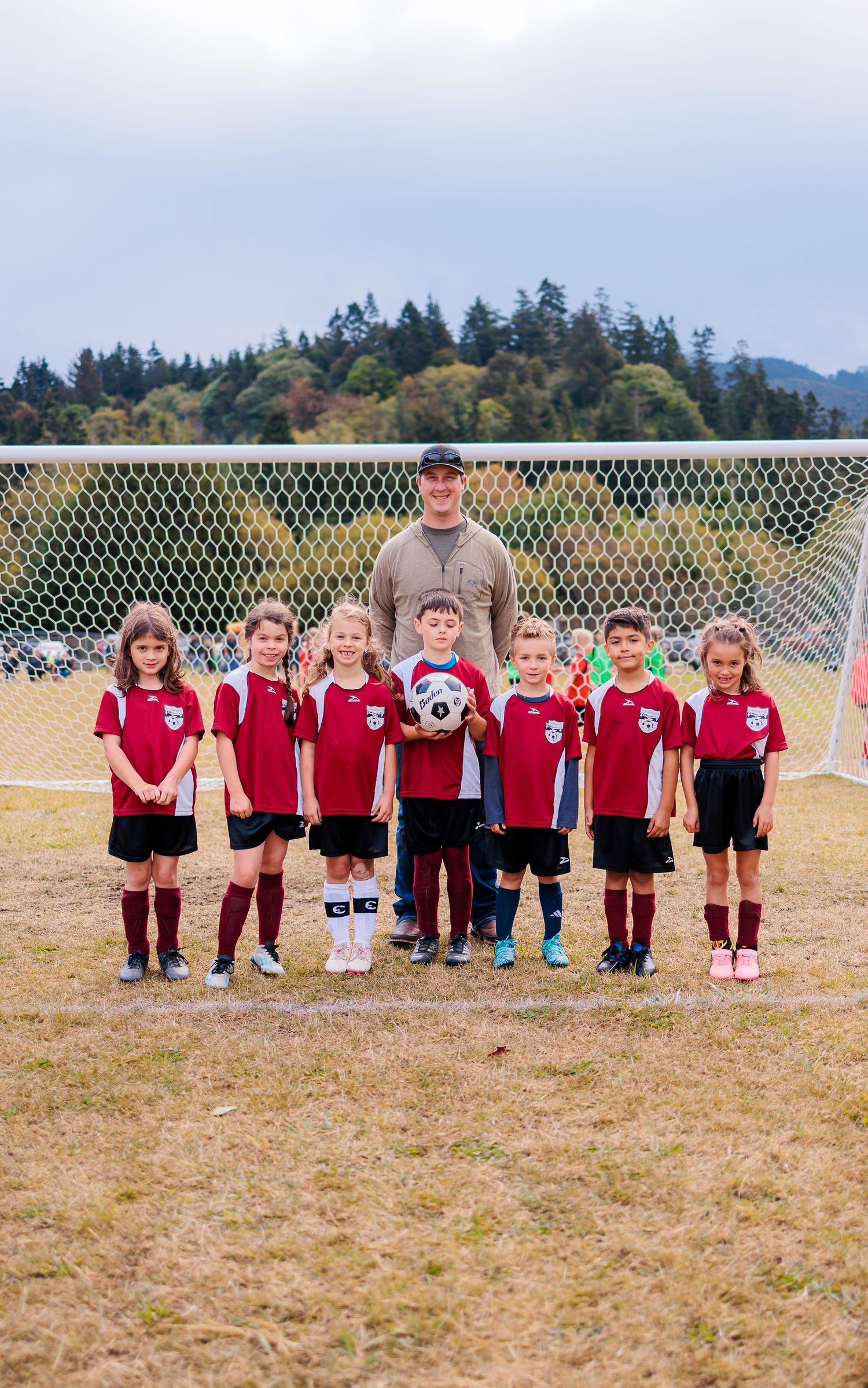 Image of Gold Beach Youth Soccer Team for 2024 soccer photos in Gold Beach, Oregon