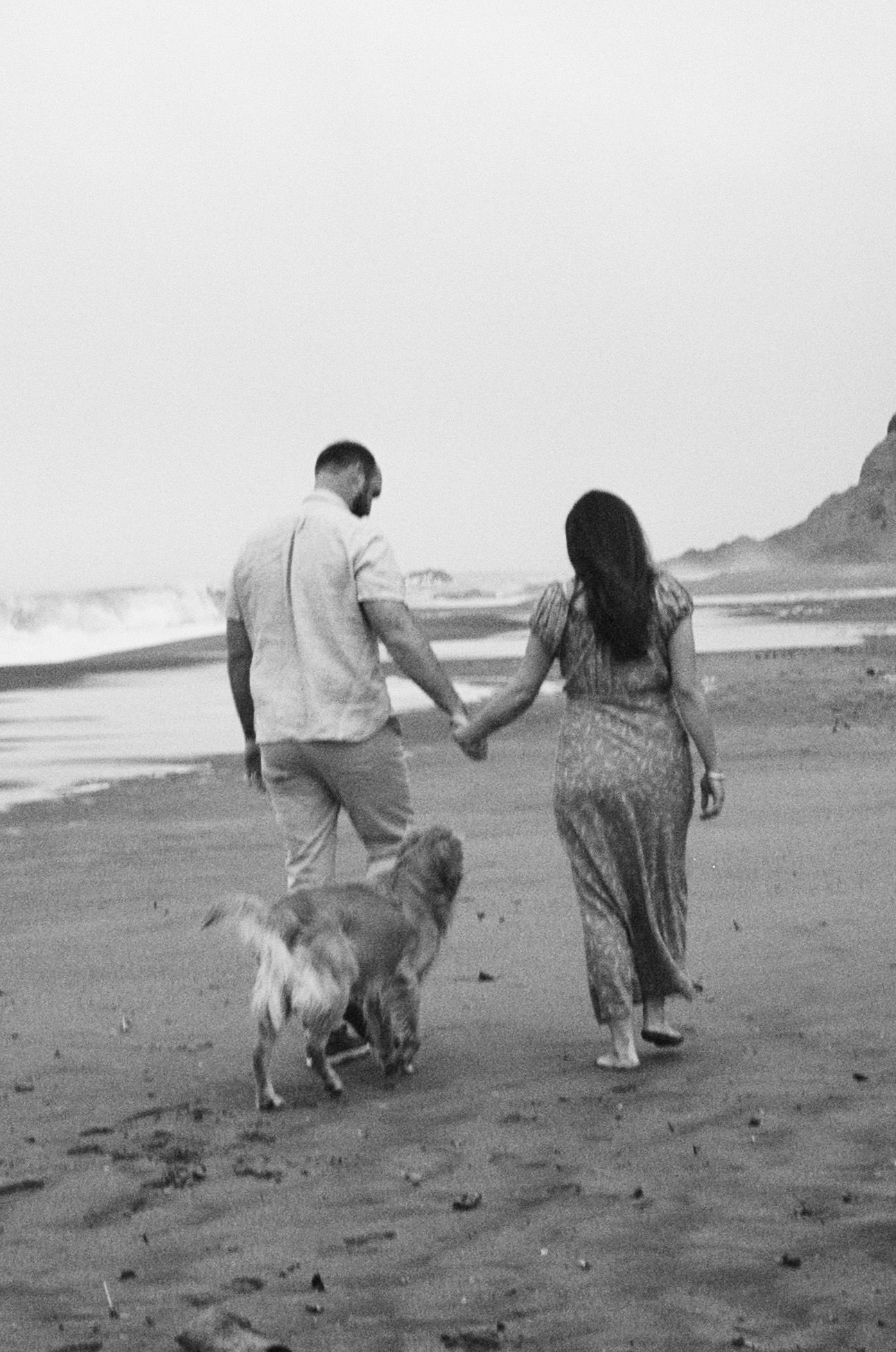 editorial maternity photography on film capturing motherhood with softness and understated elegance in SF Bay Area on 35mm film