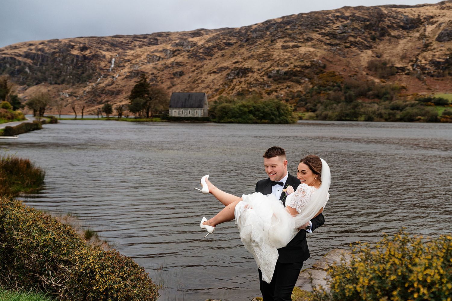 Gougane Barra wedding Photos by Sarah Kate Photography