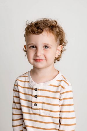 Menifee child photographer: Adorable little boy's portrait.