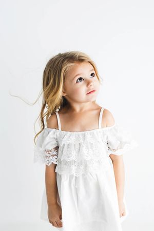 Murrieta childrens photographer: cute little girl posing for timeless birthday photoshoot.
