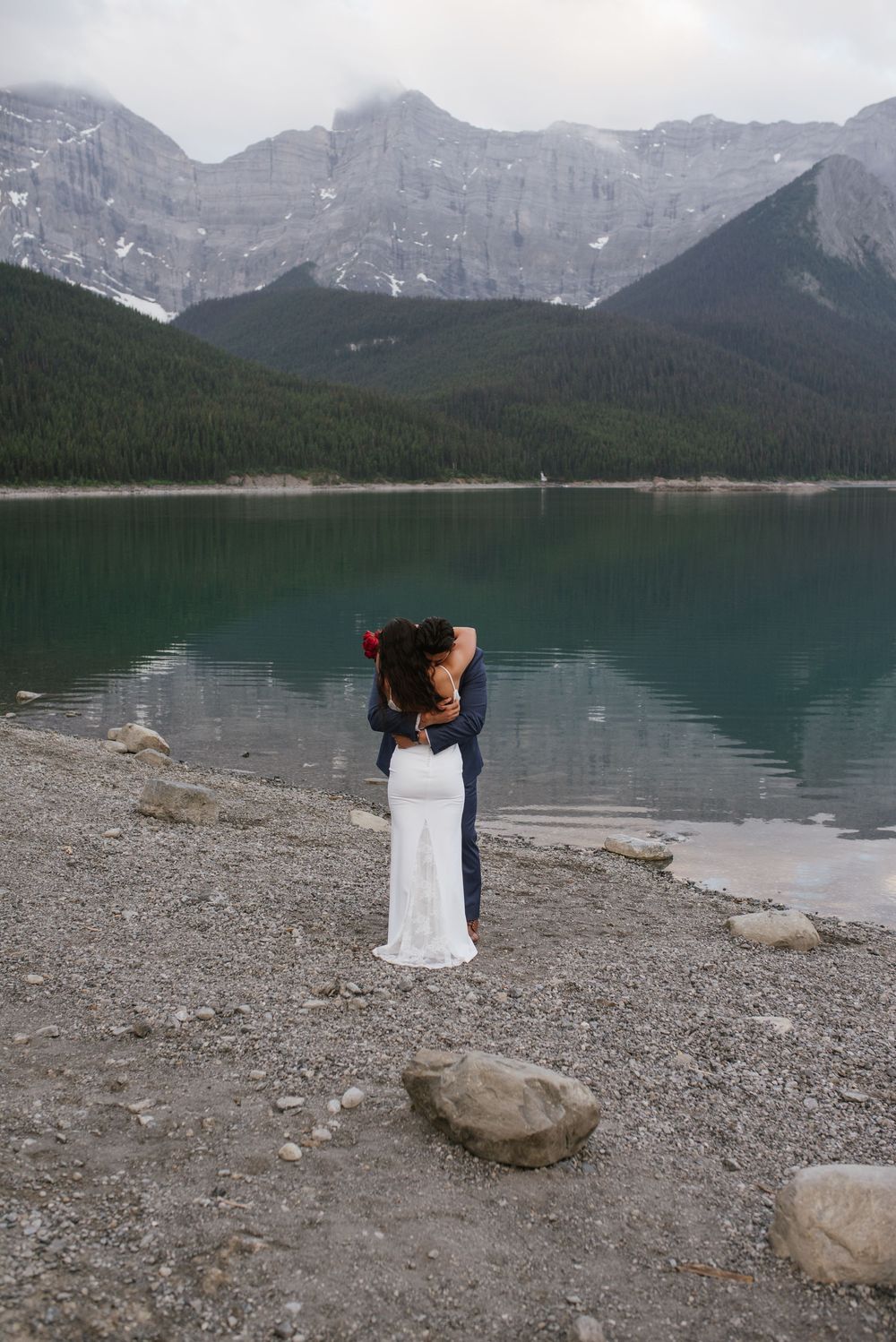 Upper Kananaskis Lake Sunrise Elopement
