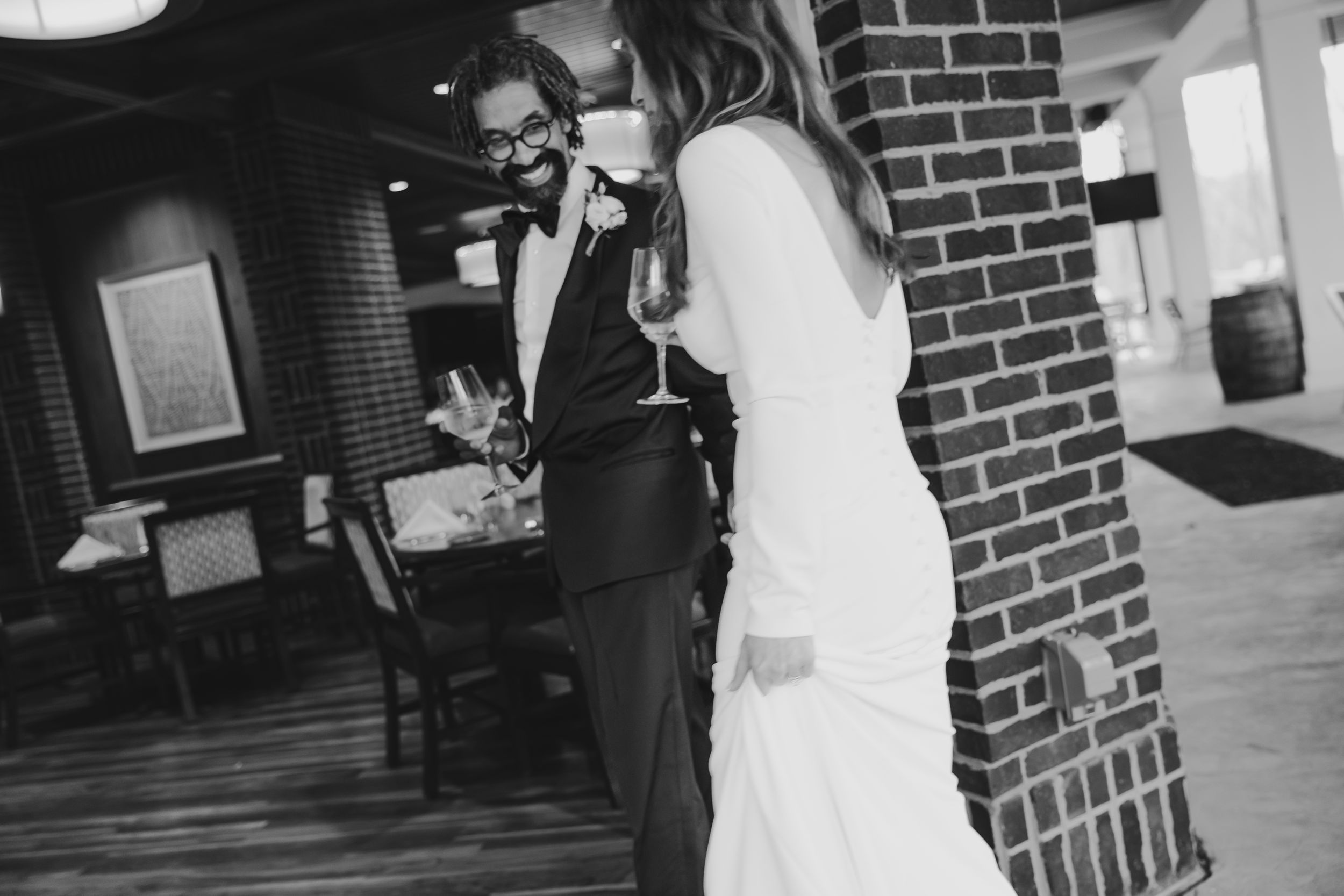 Bride and groom, first dance at their wedding reception located at Holliday Farms in Zionsville, Indiana