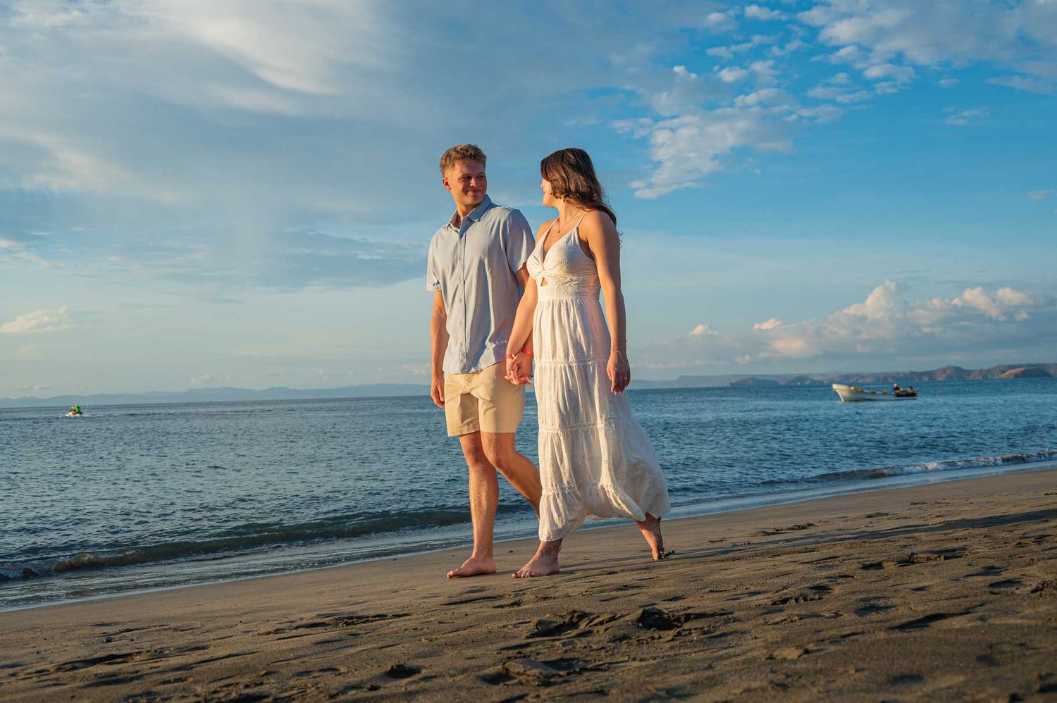 Proposal at the beach