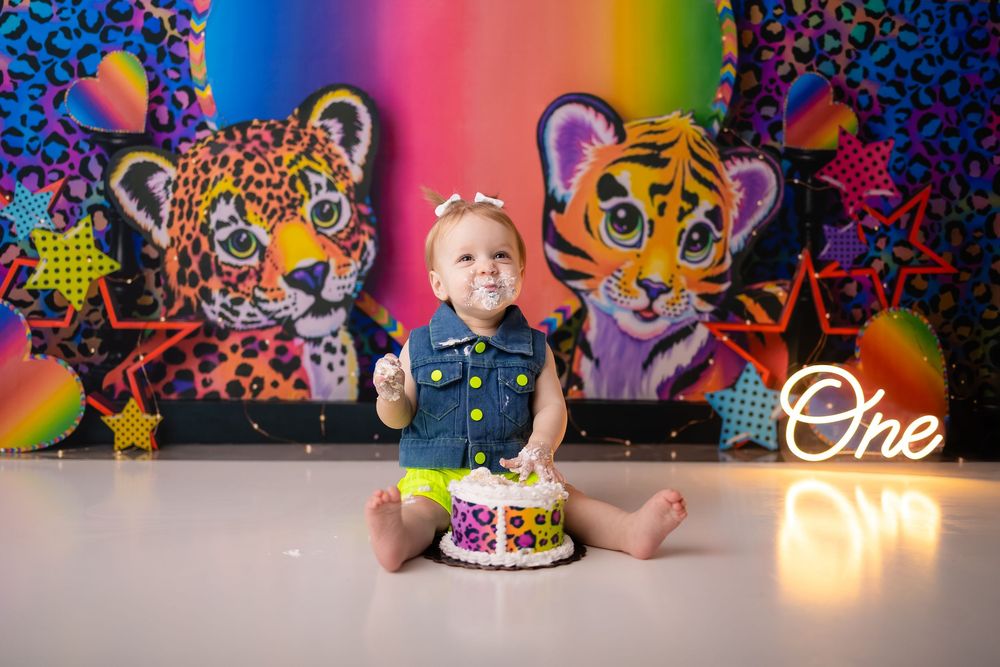 Genesee county michigan smash cake photographer