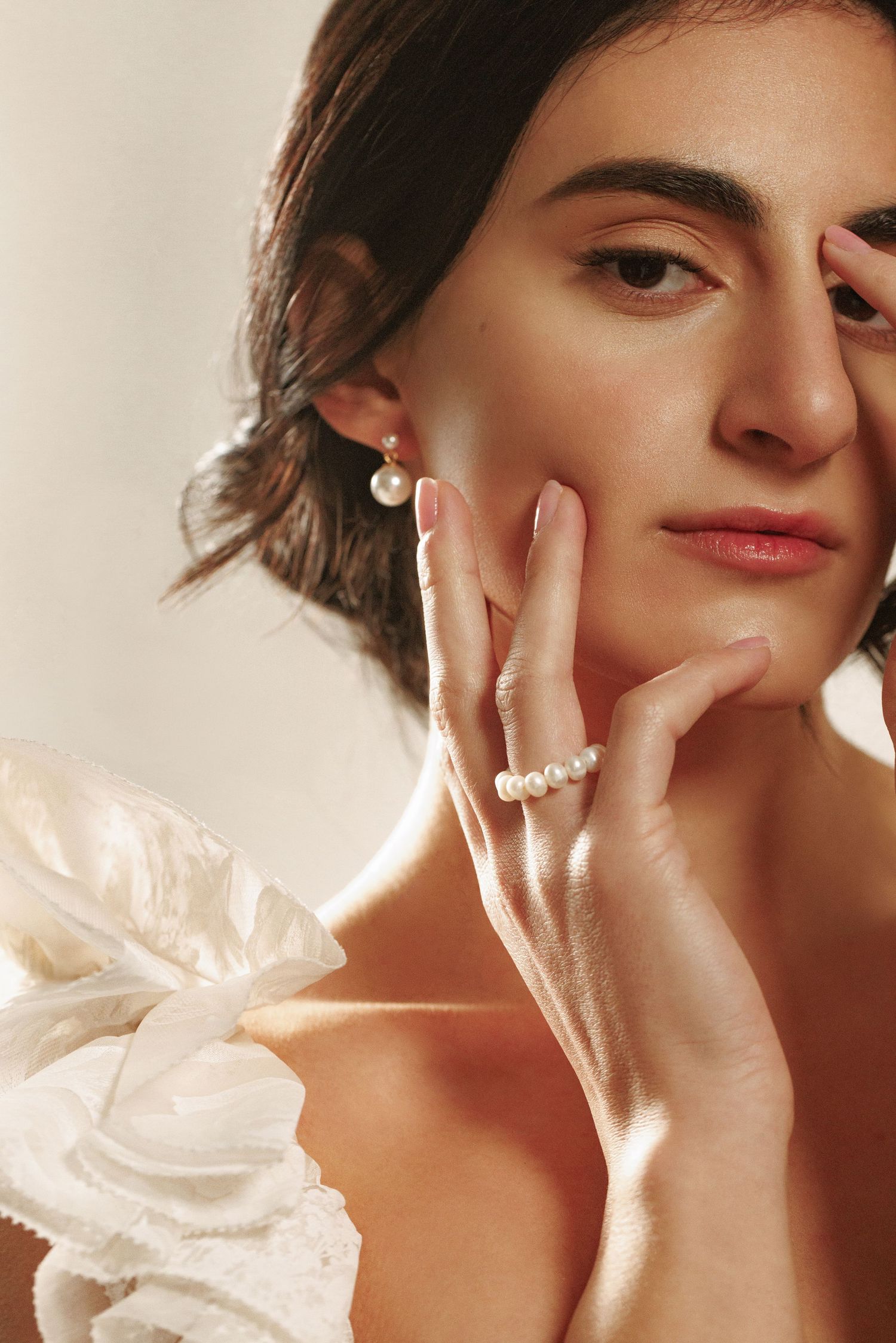 Bridal fashion editorial by Atlanta photographer Natalie Michelle - Timeless fashion photography - Bridal jewelry editorial