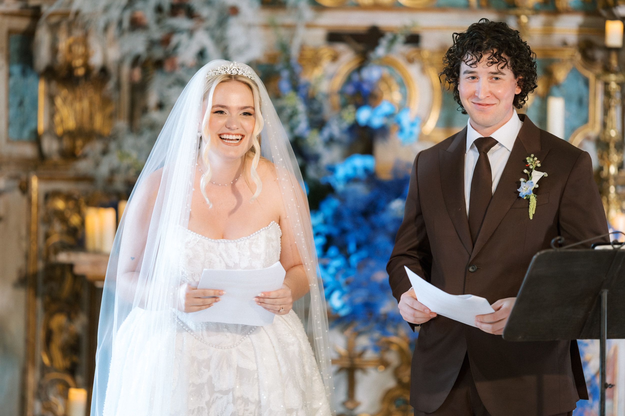 Couple-led wedding ceremony at Quinta do Torneiro