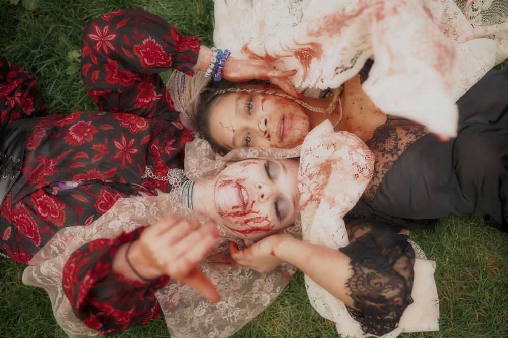 Halloween vampire fantasy photoshoot in Spokane Washington