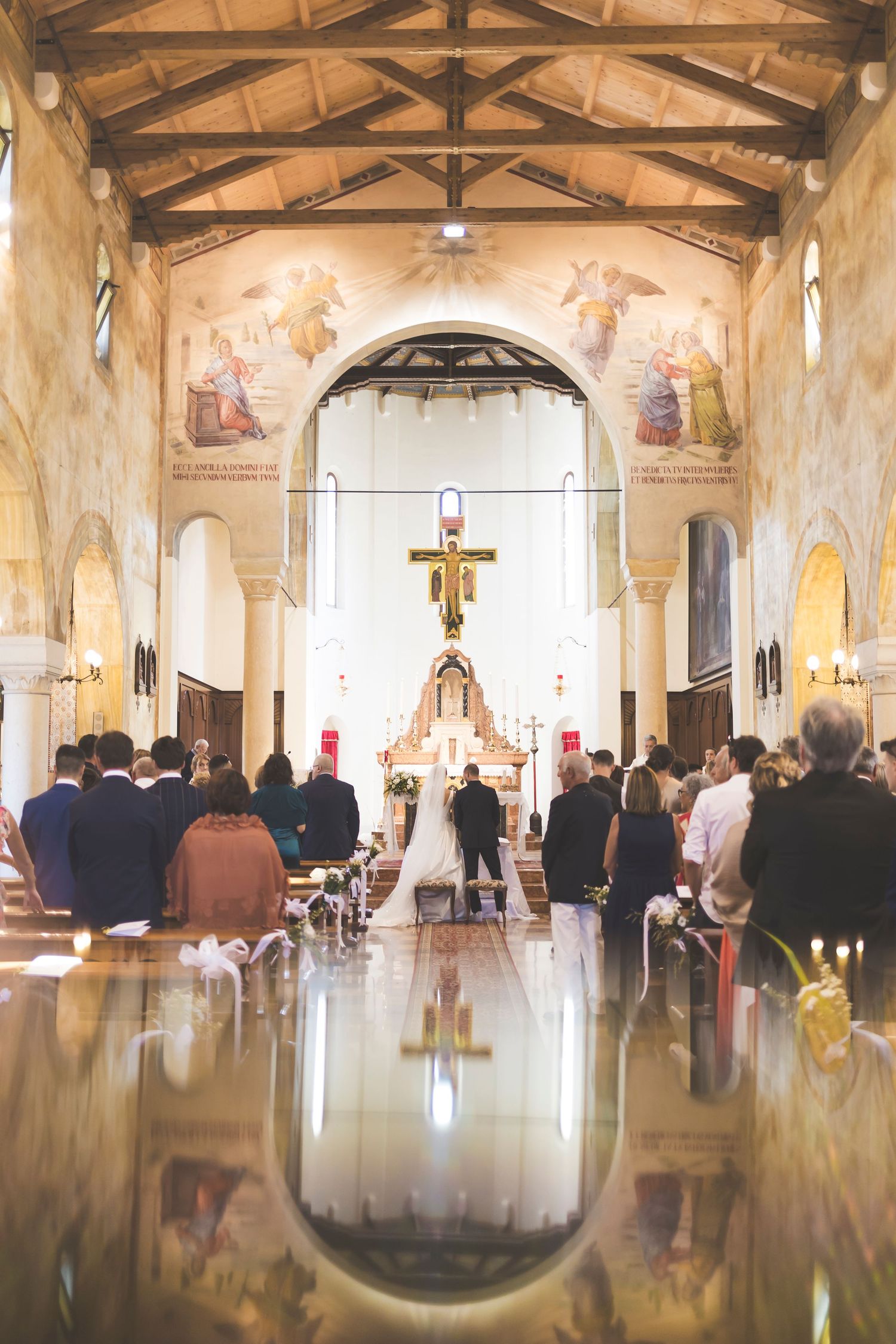 foto di matrimonio nel bosco del falco montello treviso