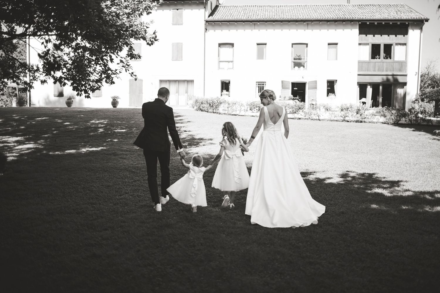 foto di matrimonio nel bosco del falco montello treviso
