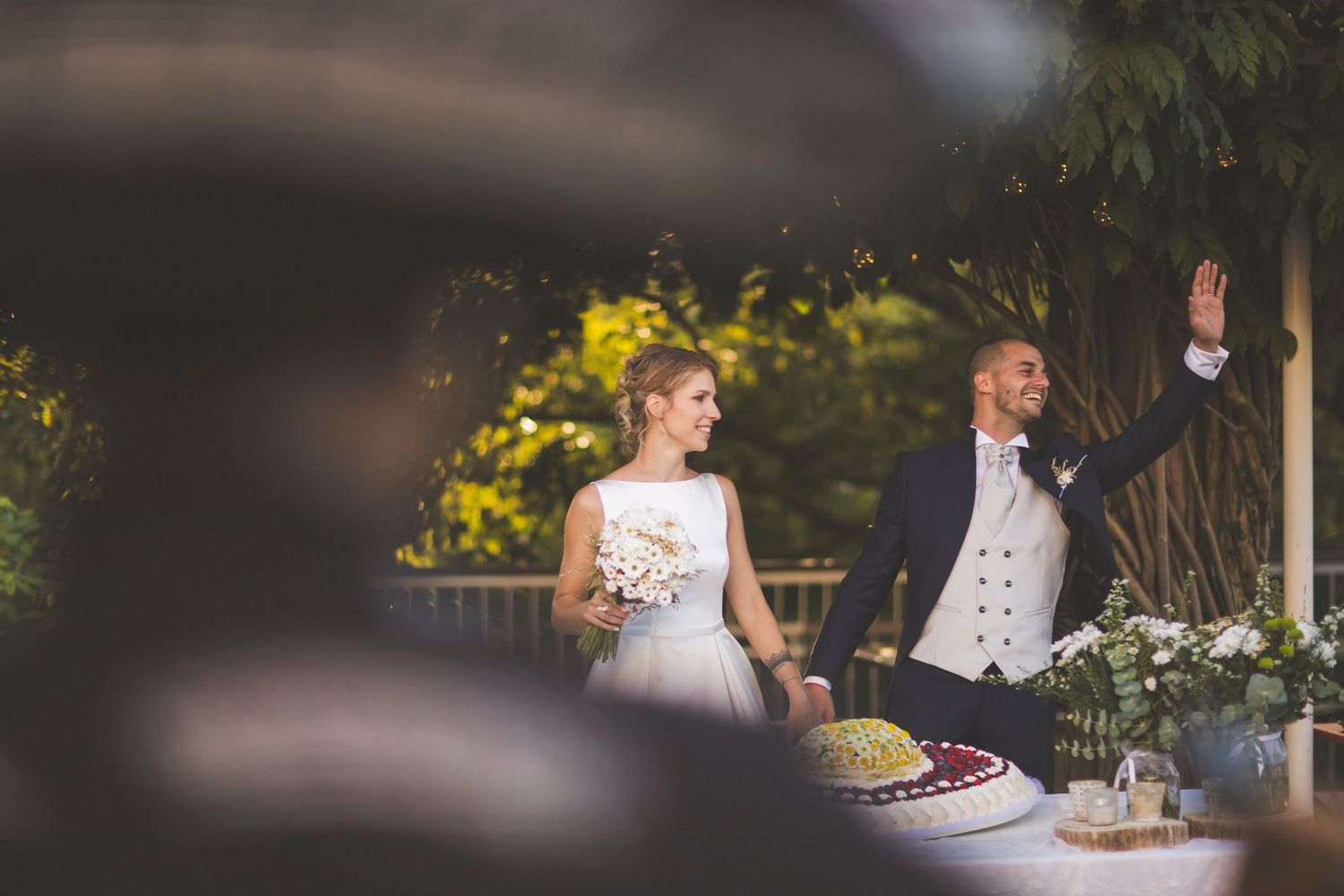 foto di matrimonio nel bosco del falco montello treviso