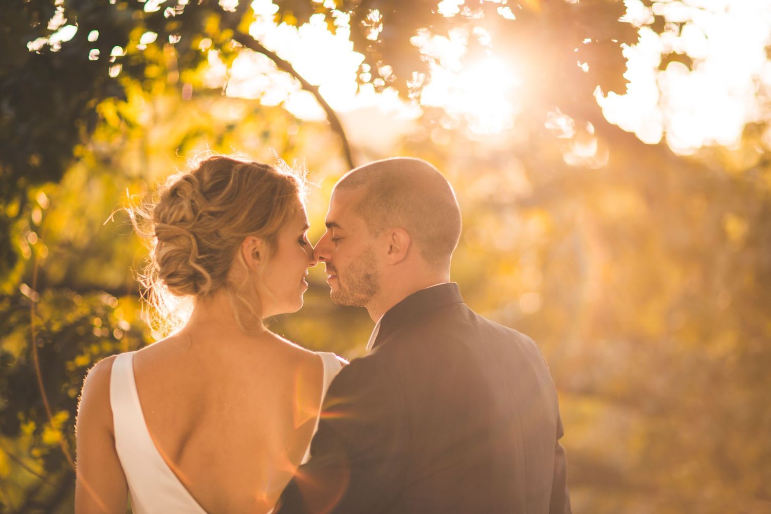 foto di matrimonio nel bosco del falco montello treviso