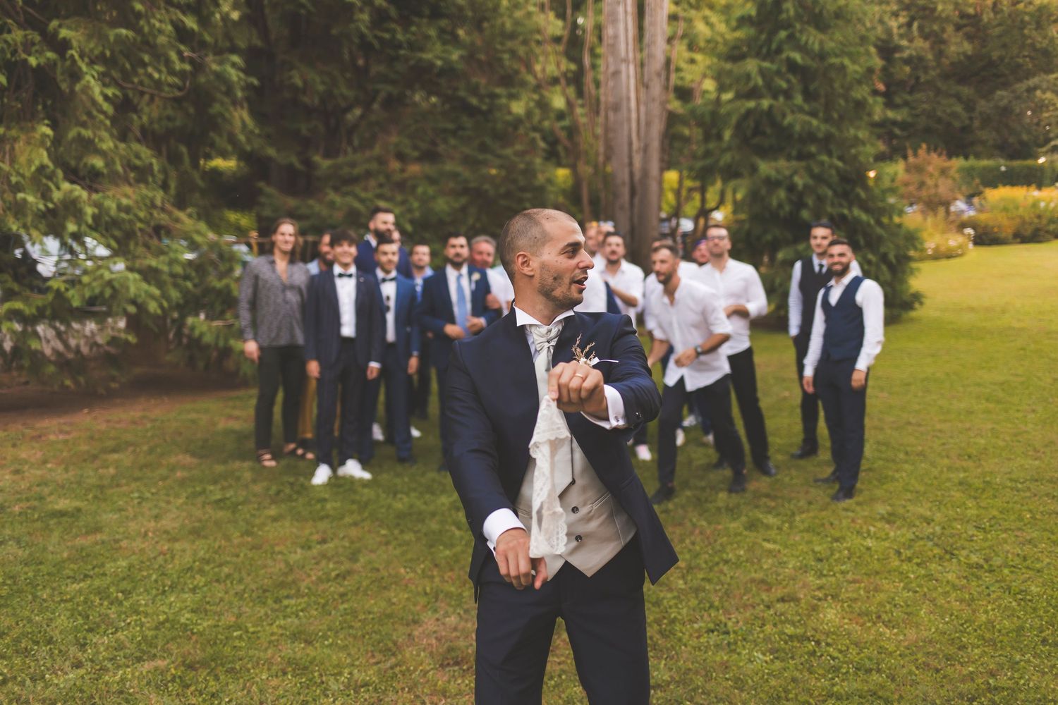 foto di matrimonio nel bosco del falco montello treviso