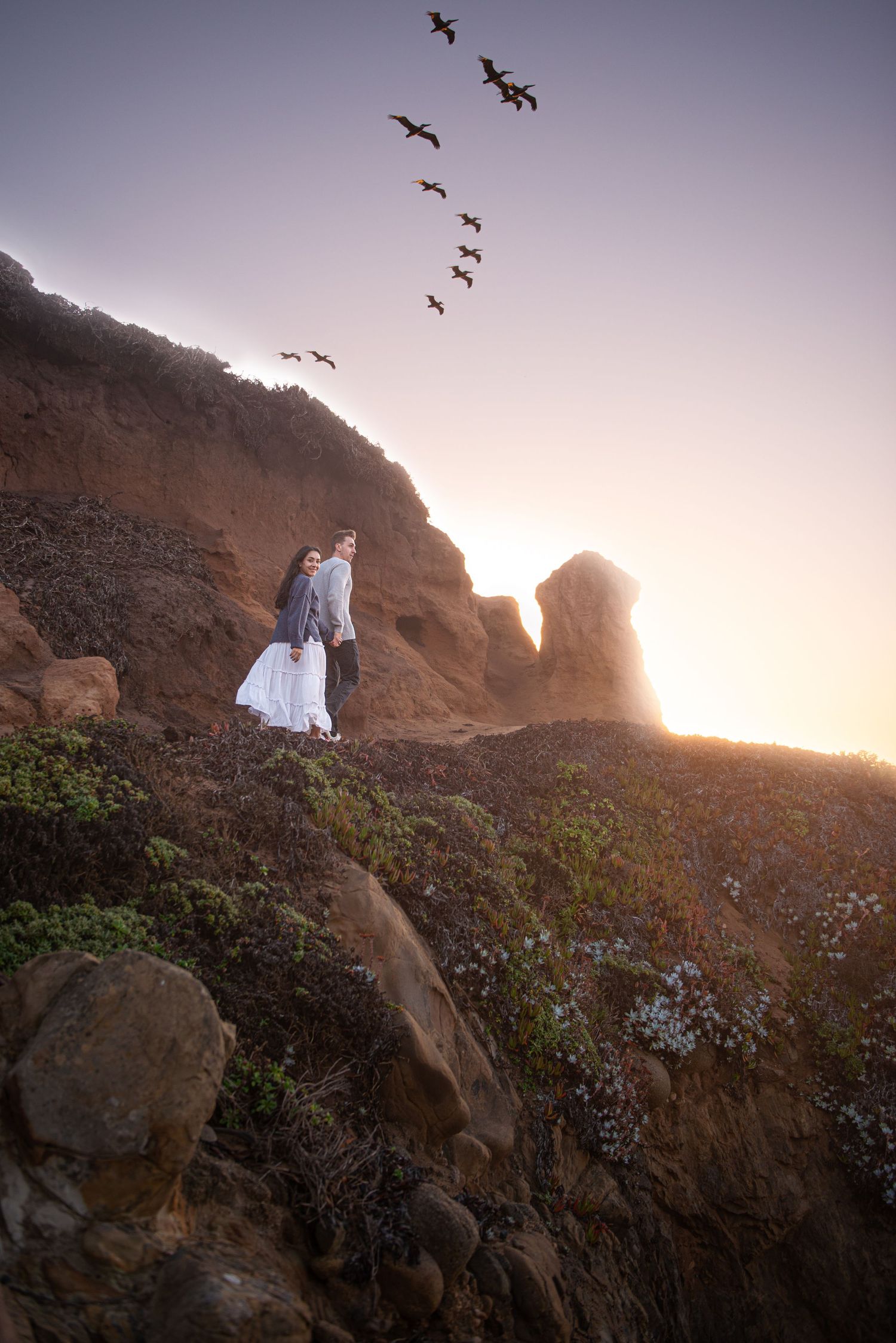 Big Sur engagement session