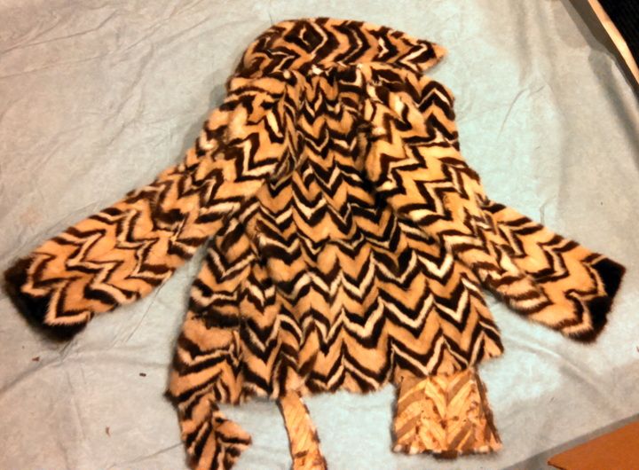 recycle fur jacket