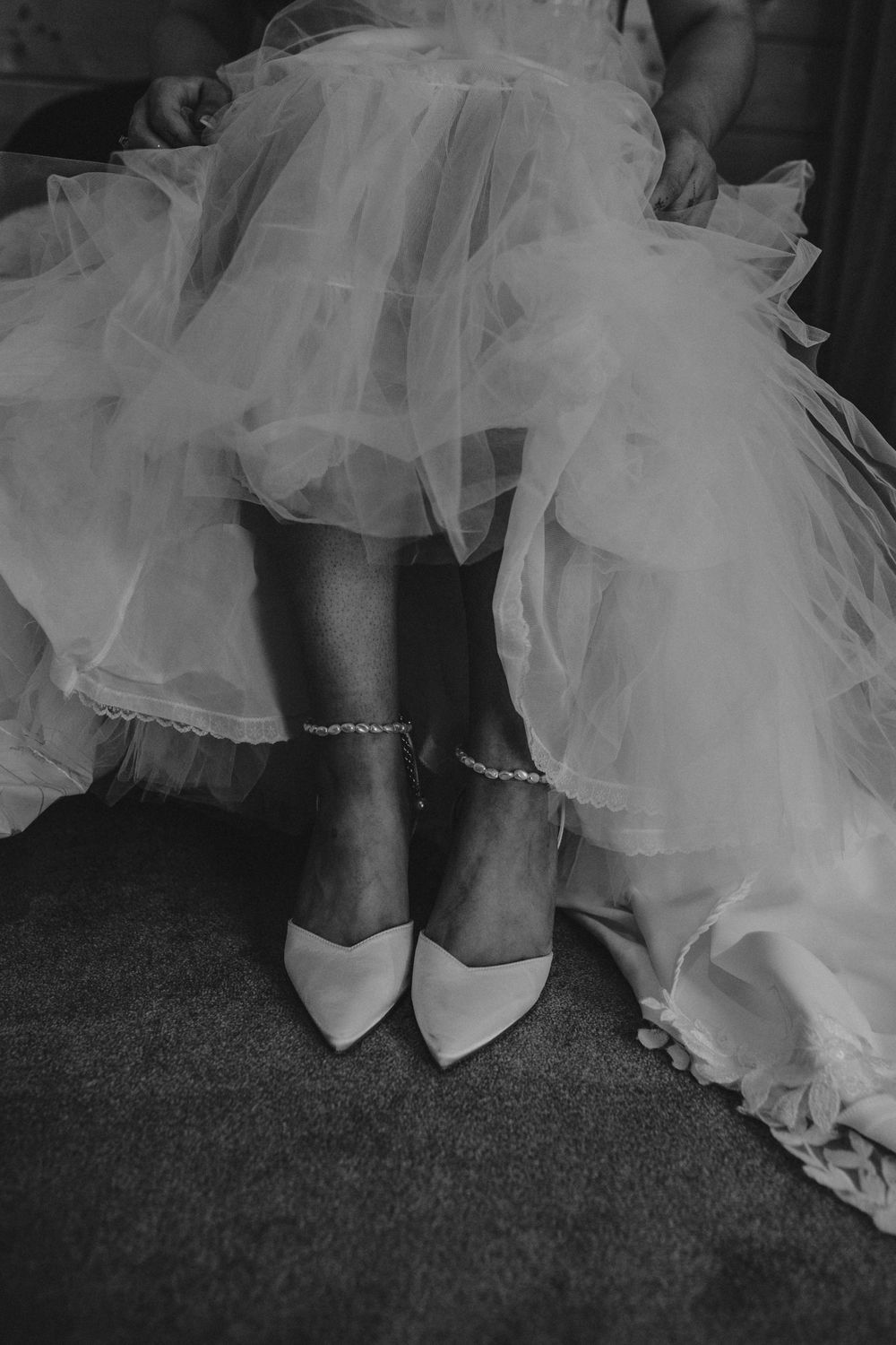 browsholme and the tithe barn wedding photography bridal prep