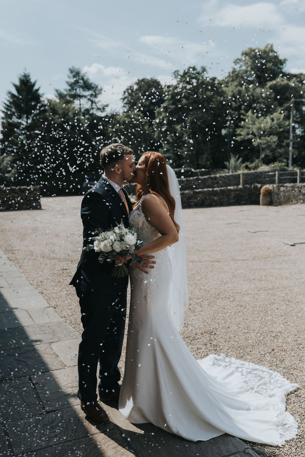 browsholme and the tithe barn wedding photography bride groom