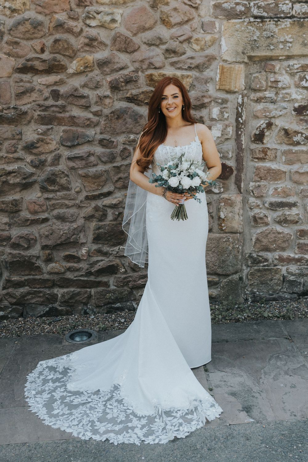 browsholme and the tithe barn wedding photography bride