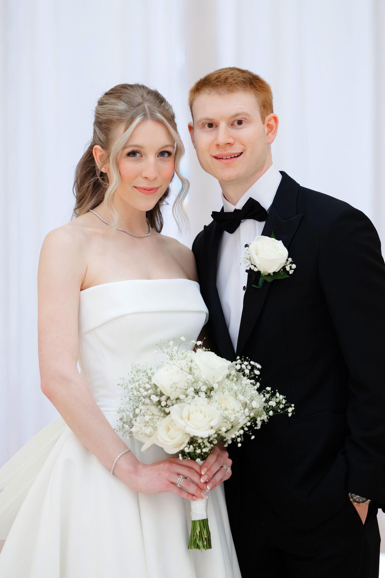 Bride and groom at BallenIsles Country Club in Palm Beach, Florida during a wedding photographed by Tom Forrest of Ohio.