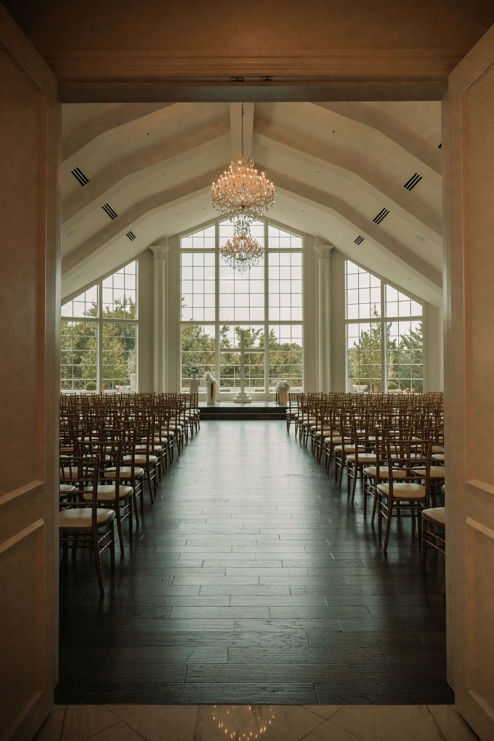 The chapel at the Hillside Estate in Cross Roads Texas