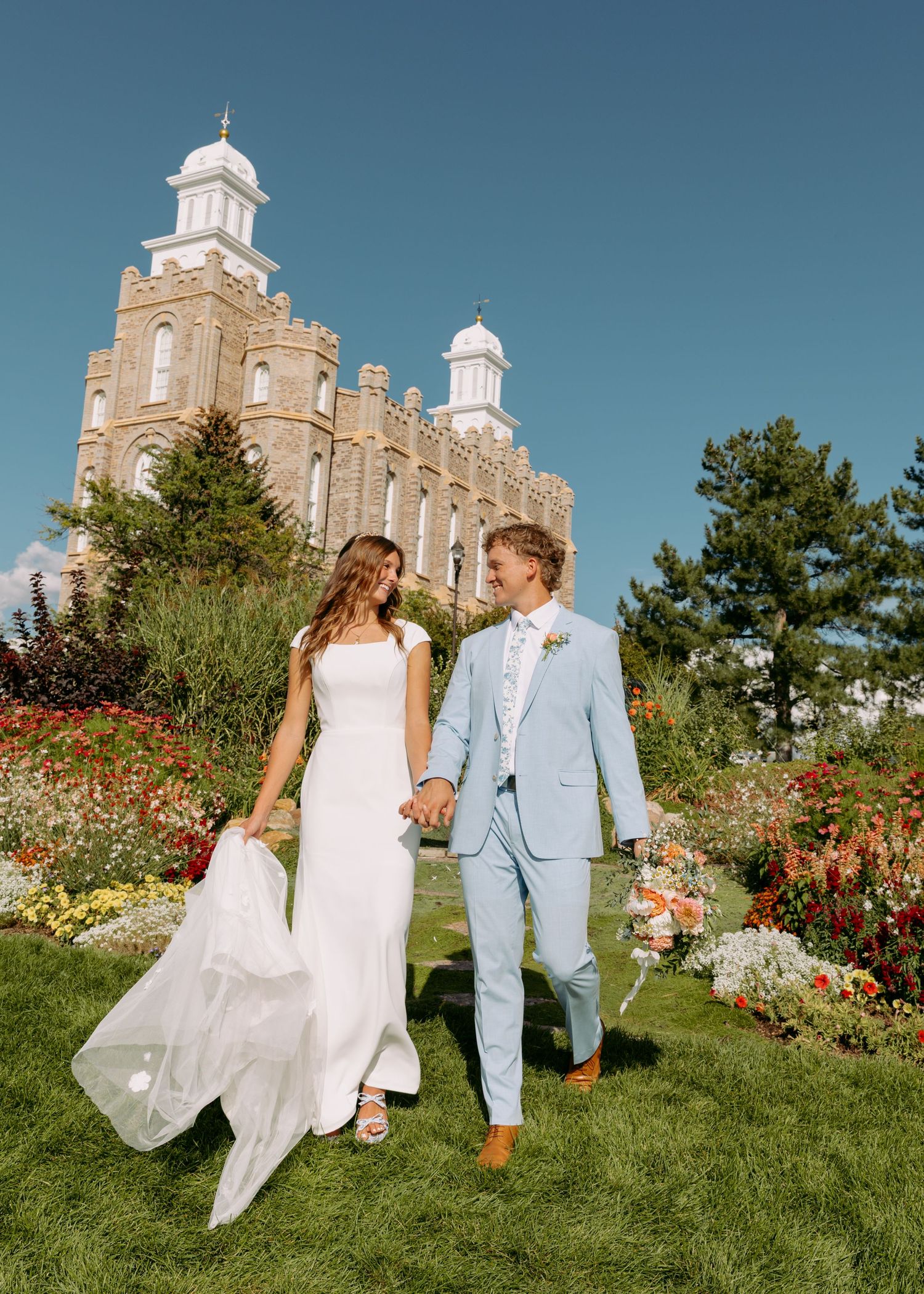Logan Utah Wedding Day Photos.