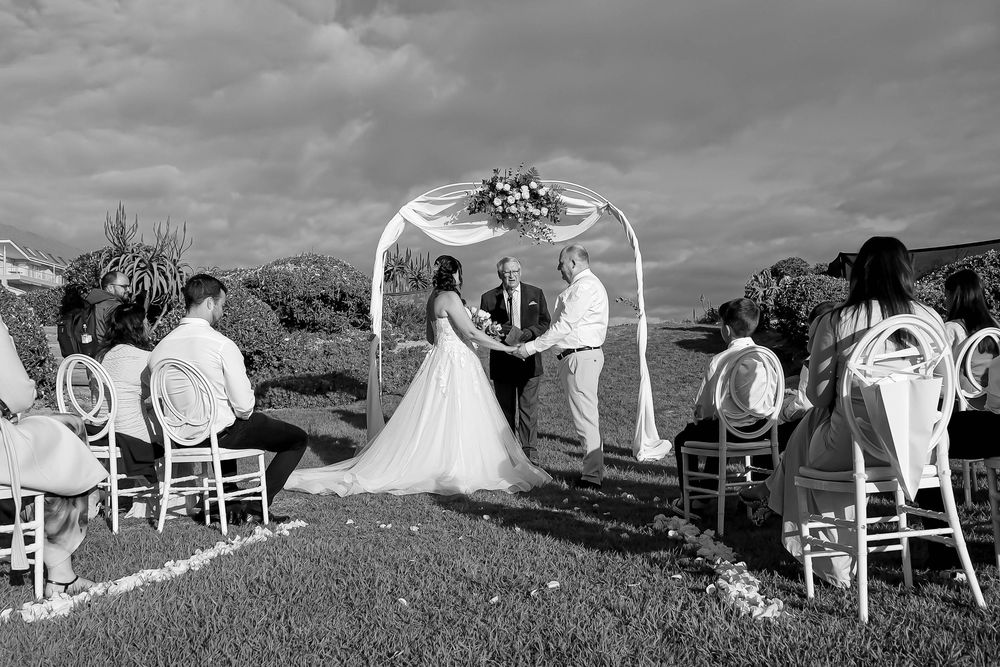 Wedding ceremony - outdoors - Amarah Moodley Photography