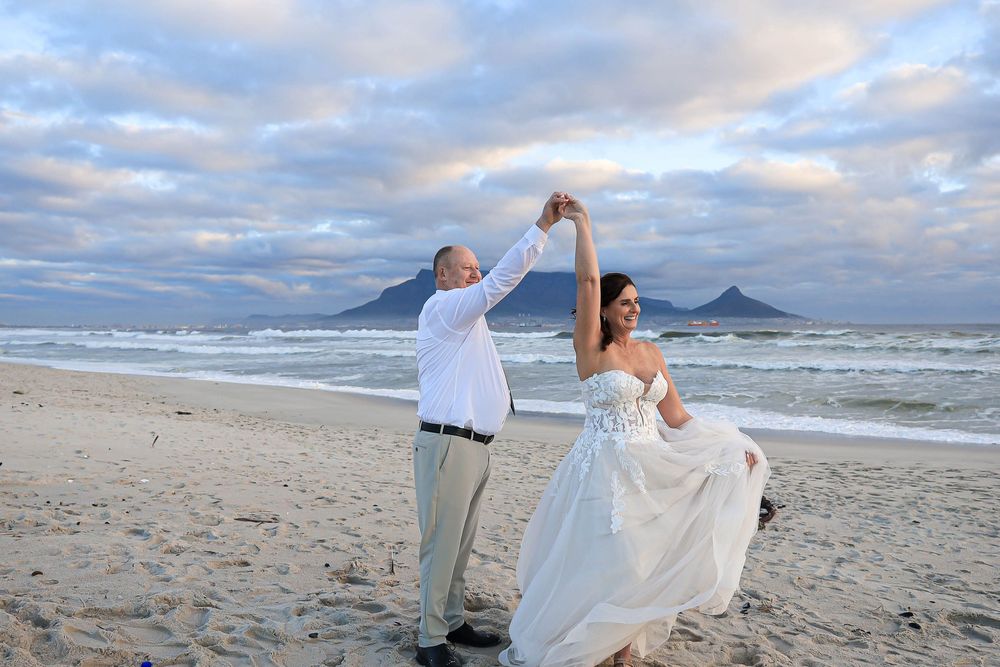 Beach Wedding photos - Sun Set outdoors - Amarah Moodley Photography