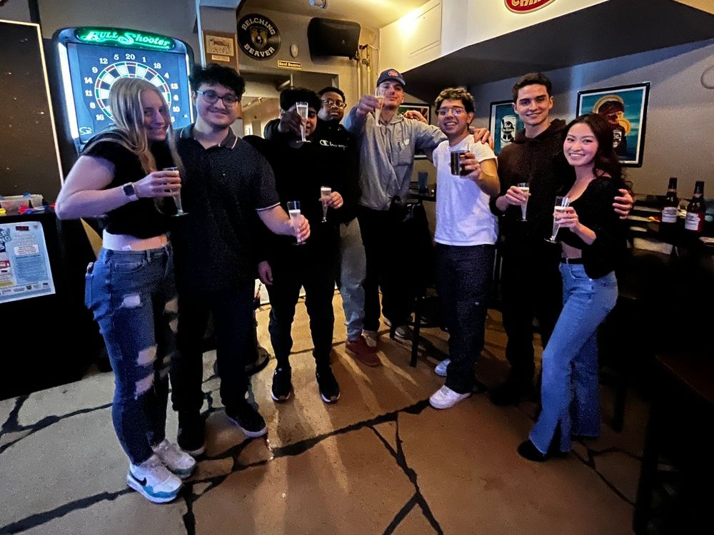 I'm always up to go out and have a good time with friends!
