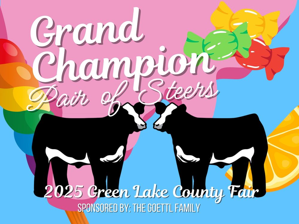 Green Lake County Fair Champion Banners 2025