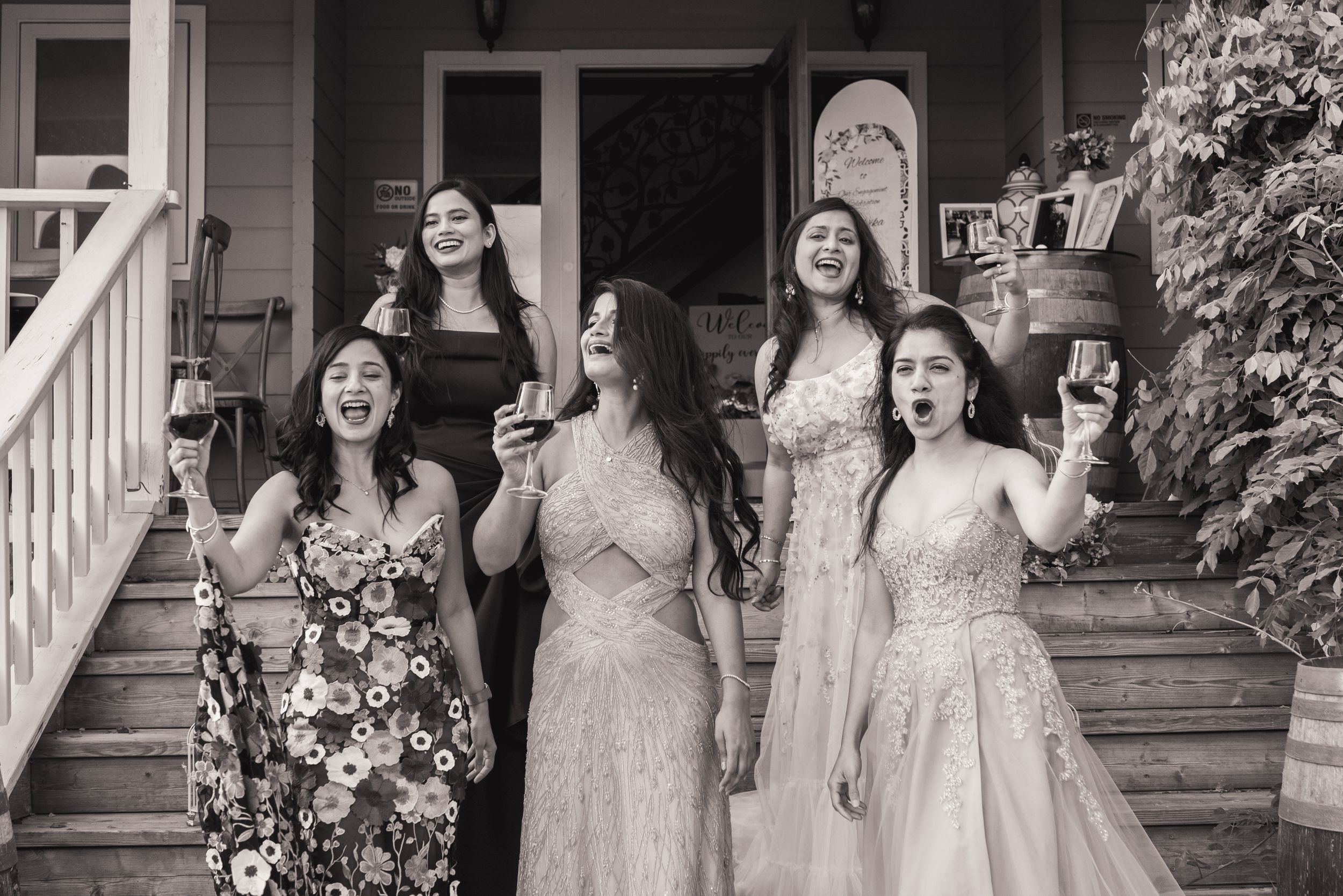 friends of newly engaged.