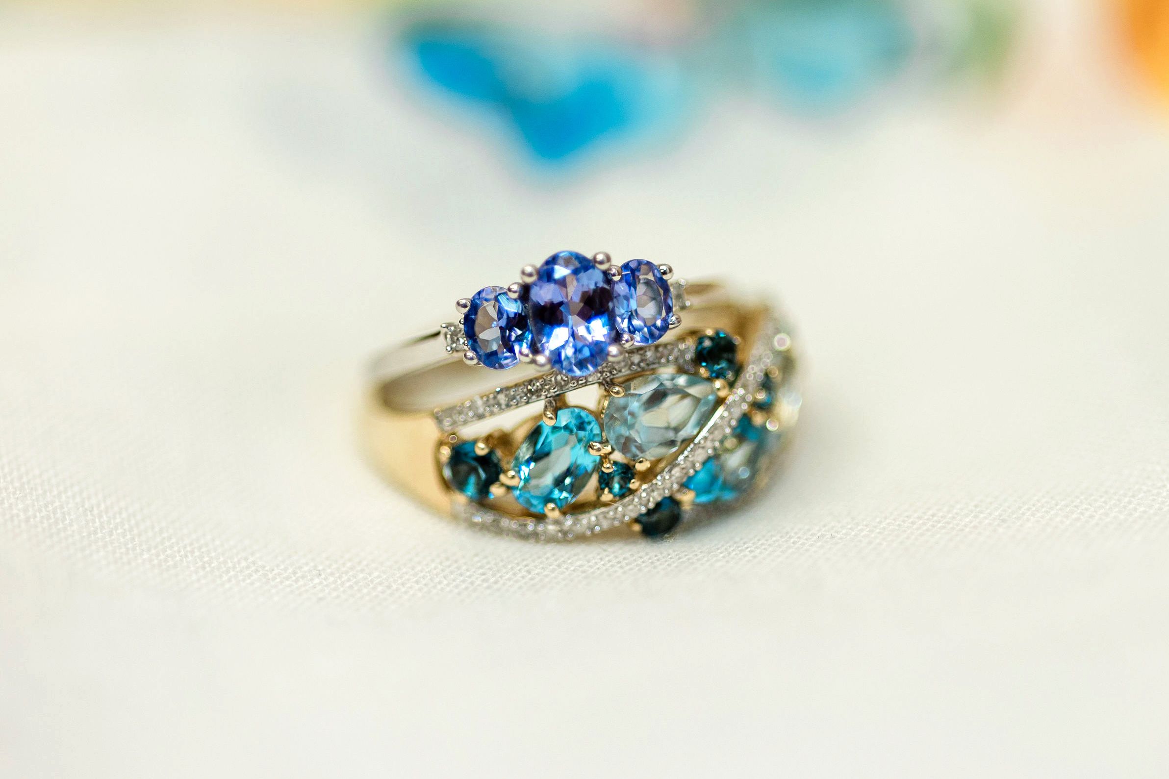 Colorful Wedding rings