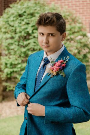 Groom portrait