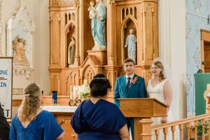 Catholic wedding ceremony