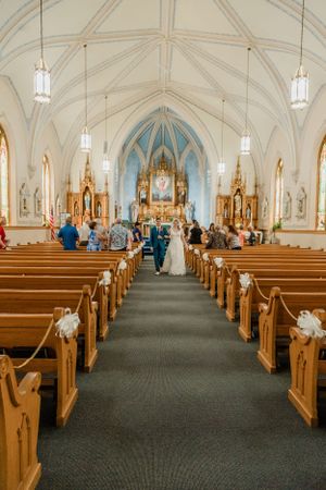 Catholic wedding ceremony