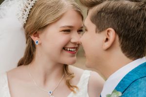 Happy Bride and Groom