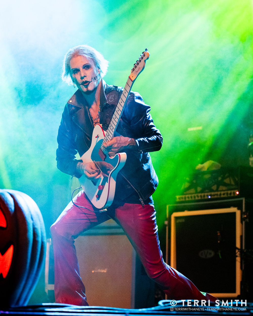 John 5 performing live in PA. John 5 is known as a solo artist as well as a long-time guitarist for Motley Crue.