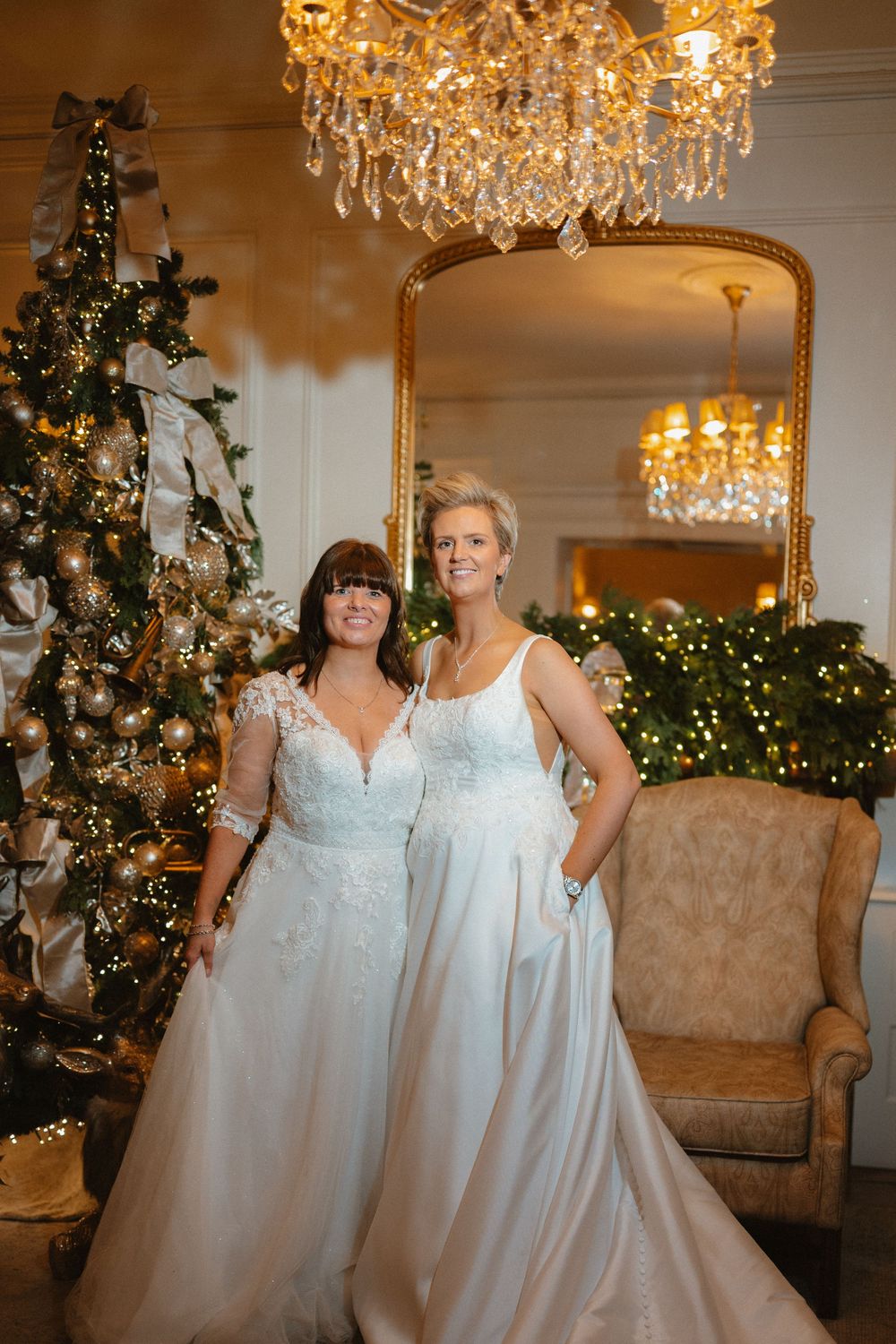 Natural wedding portraits at Darver Castle, Co.Louth
