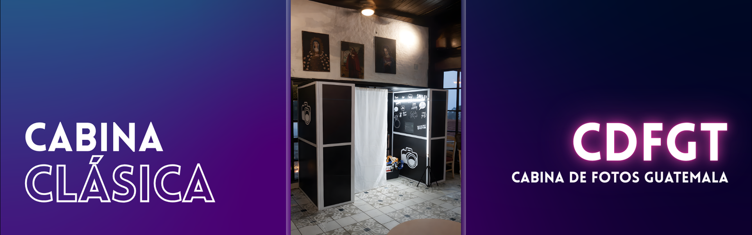 Cabina de fotos para eventos con excelente calidad de imagen