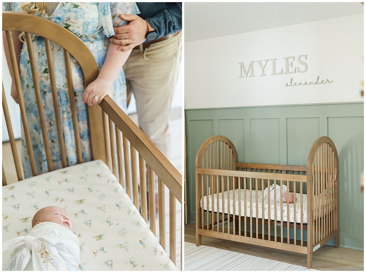 In home newborn photography session by Courtney Dexter Photography, newborn photographer in Minden, Louisiana