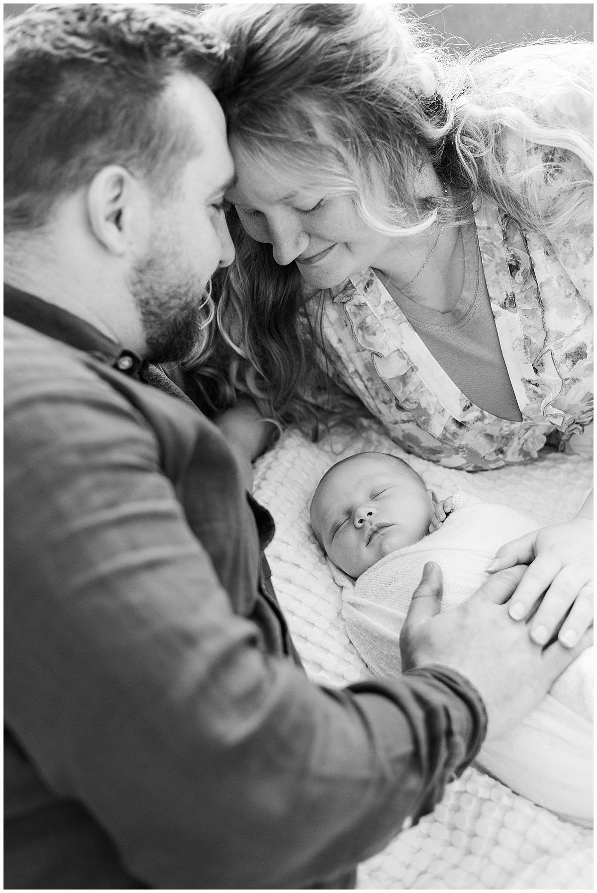 In home newborn photography session by Courtney Dexter Photography, newborn photographer in Minden, Louisiana