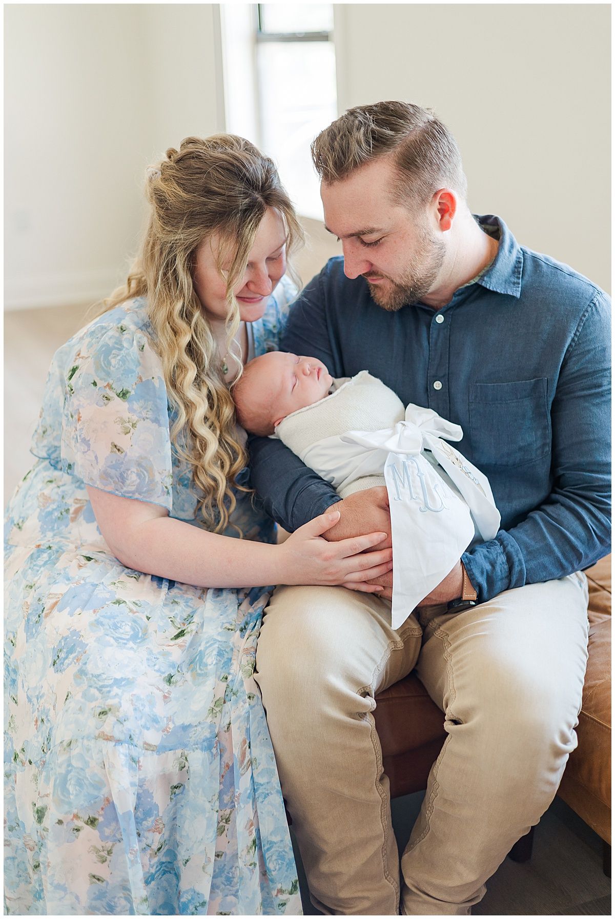 In home newborn photography session by Courtney Dexter Photography, newborn photographer in Minden, Louisiana