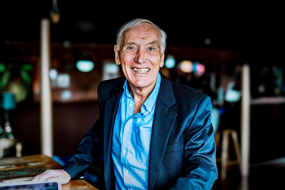 Editorial portrait of Professor Steven Abbott, Ipswich Studio, Suffolk.