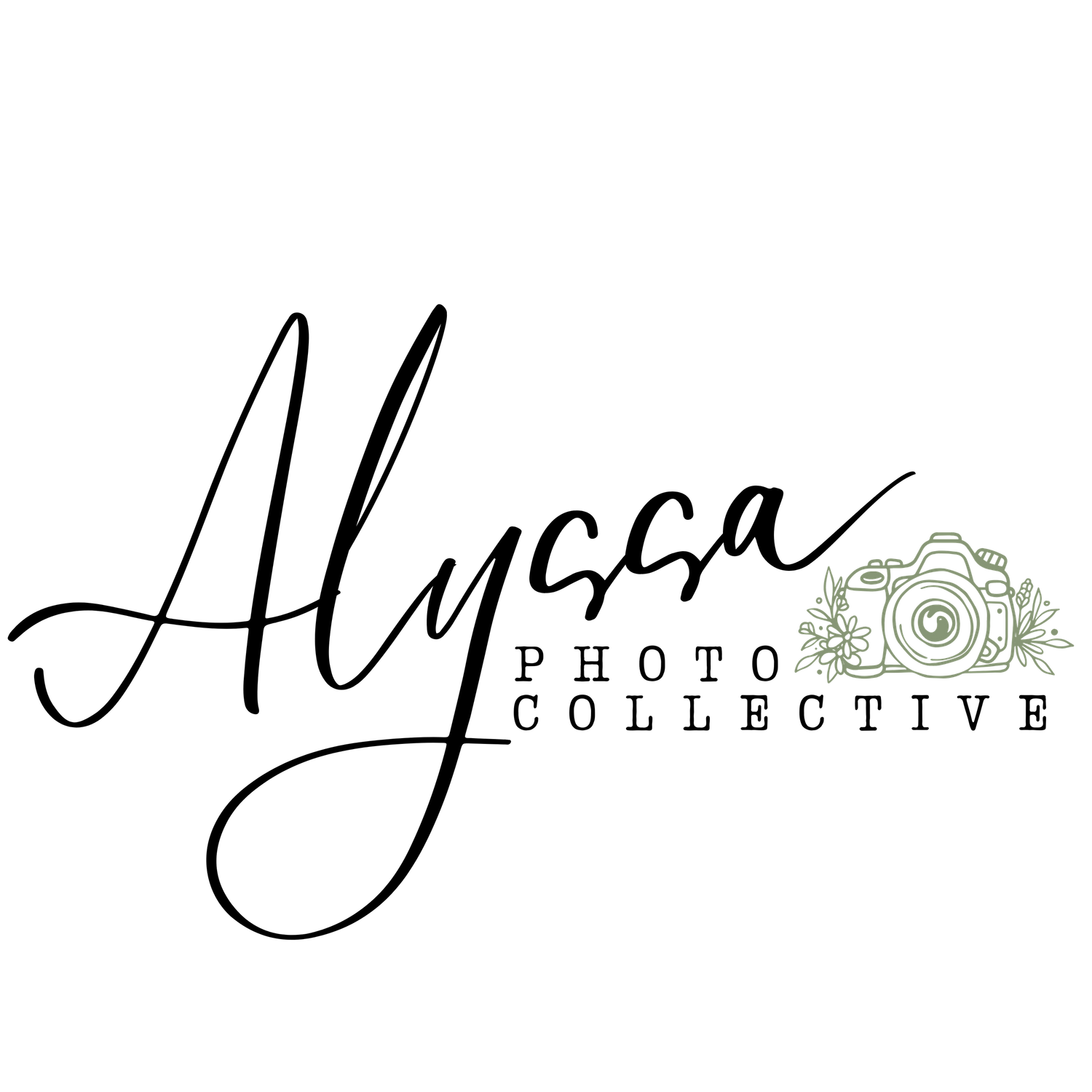 Professional photography studio logo with camera icon design.