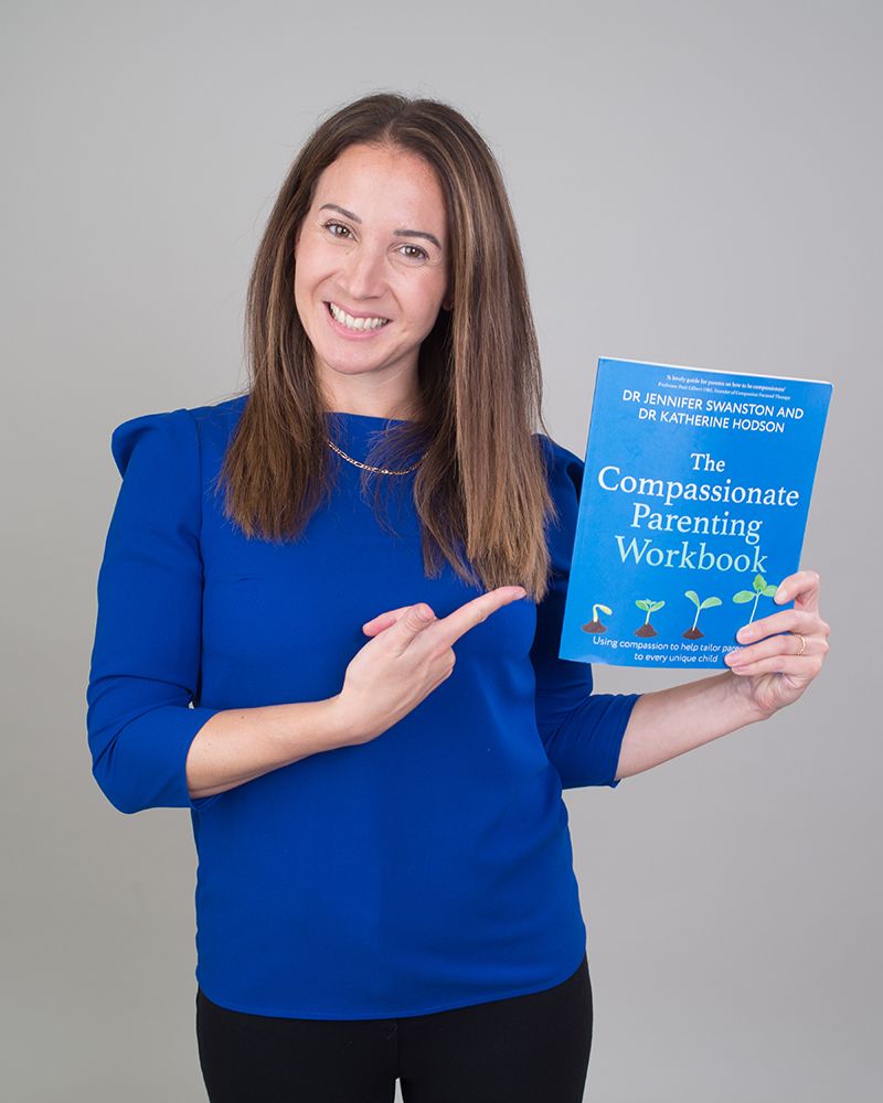 The personal family development workbook with headshots taken by Abigail's Studio in High Wycombe.