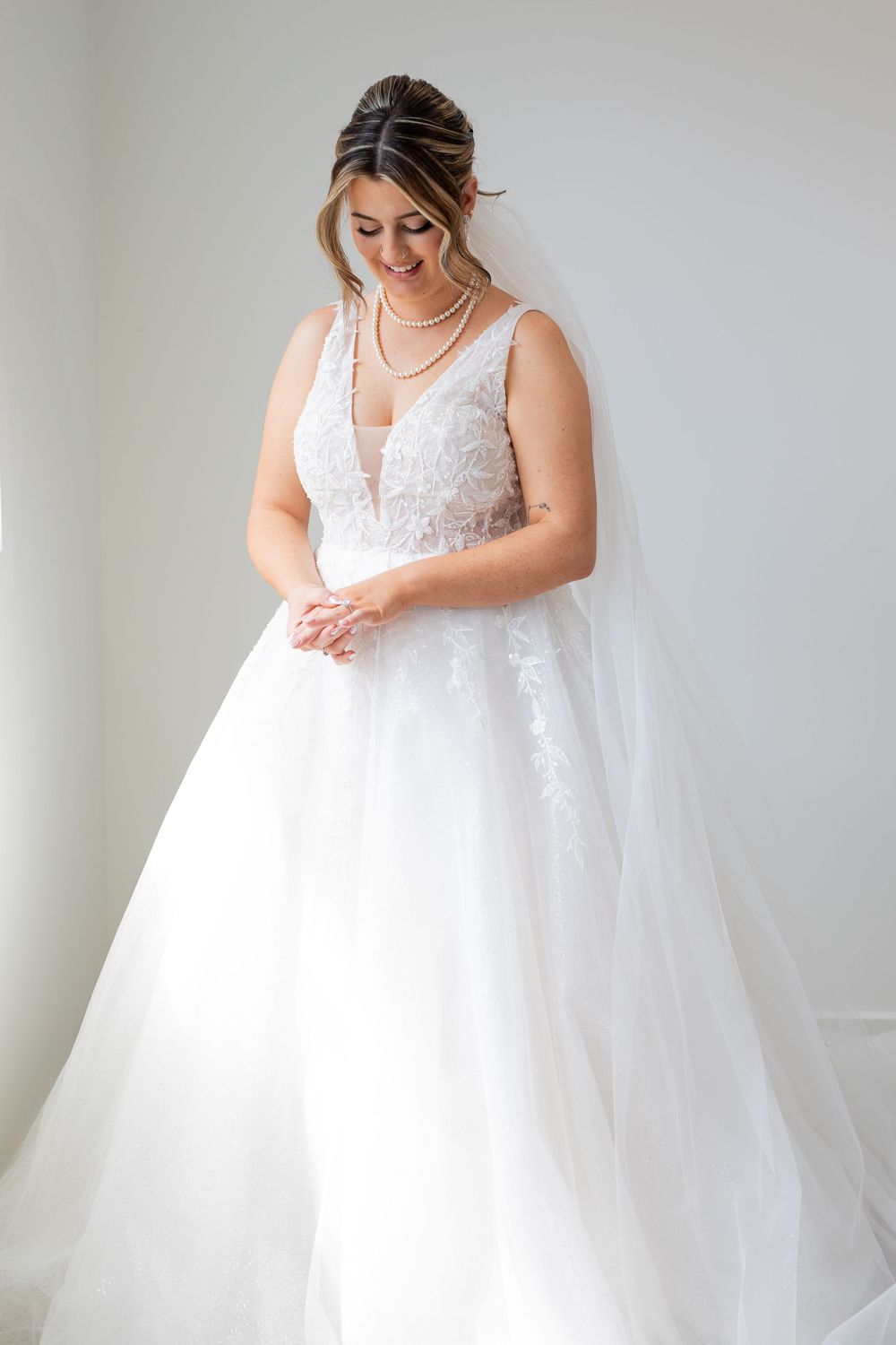 Portrait of bride