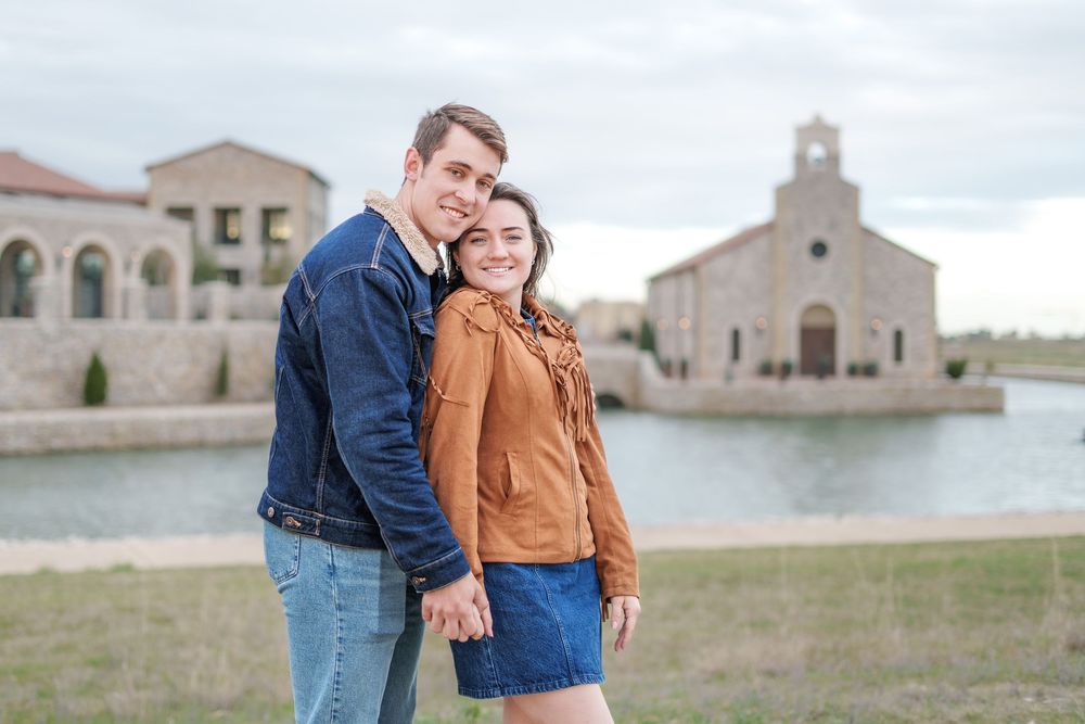Chapel at Palacios engagment session love couple bride and groom wedding photography Fort Worth Dallas photographer Westlake Texas Entrada