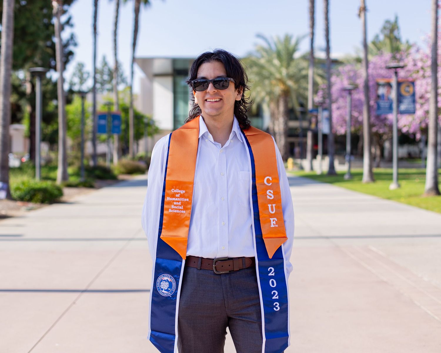 Graduation. California state university Fullerton. Orange county, College