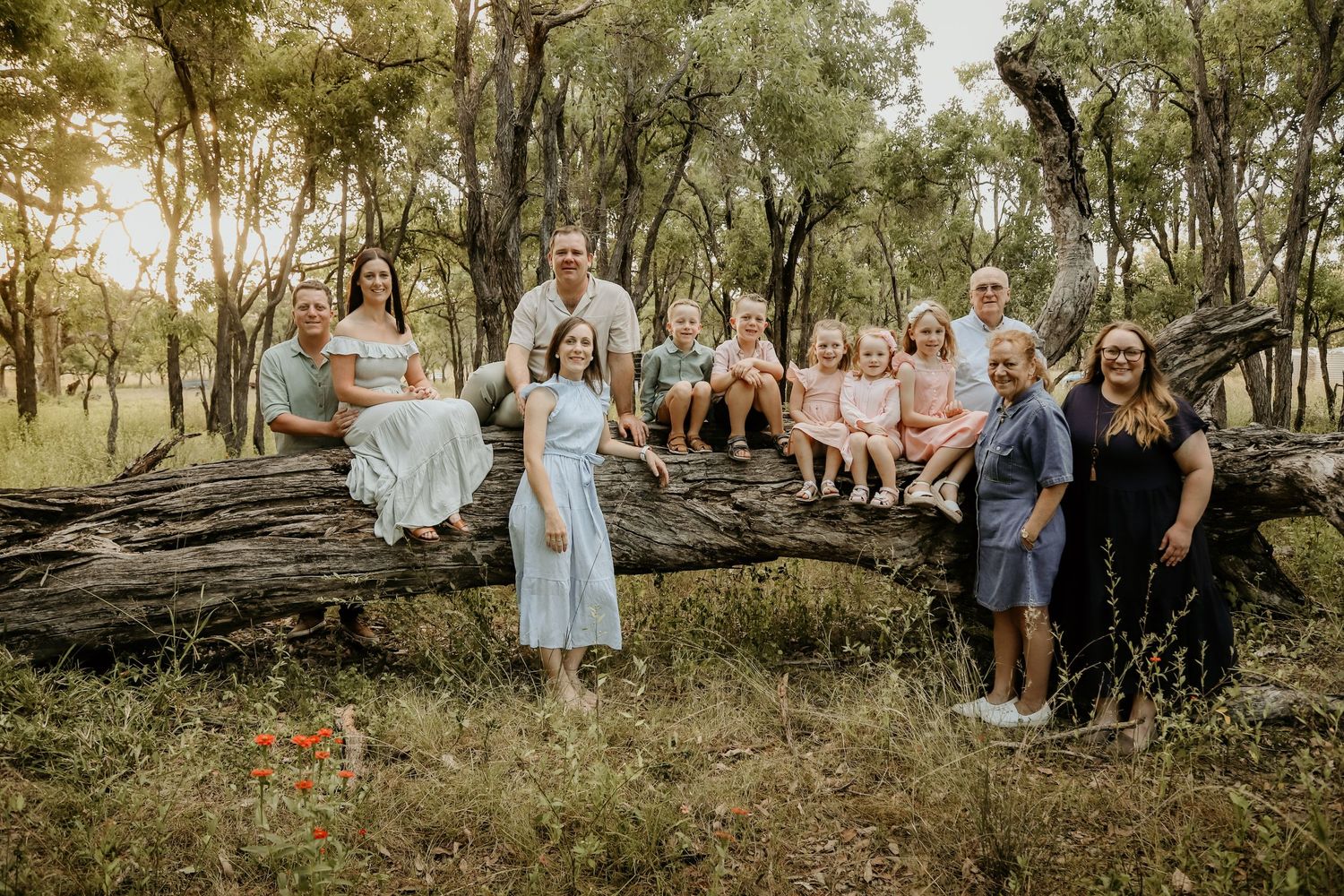 Large Family Photography Session